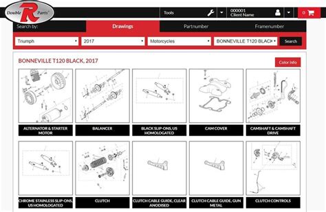 triumph oem parts finder